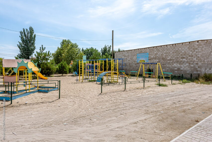 Муниципальная детская площадка в селе