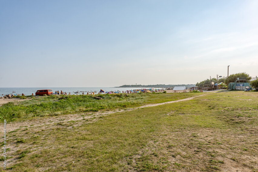 Пляж Приморского Посада