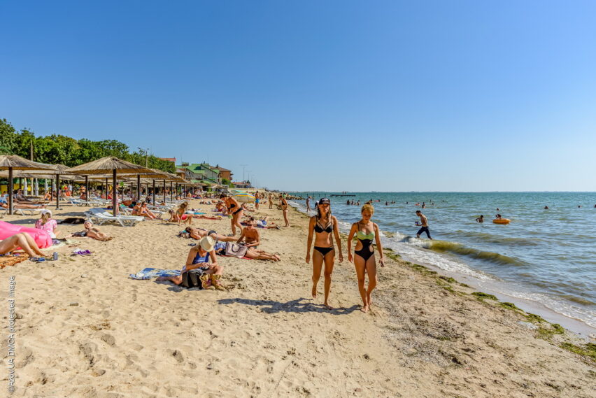 Третий пляж на Слободке в Бердянске